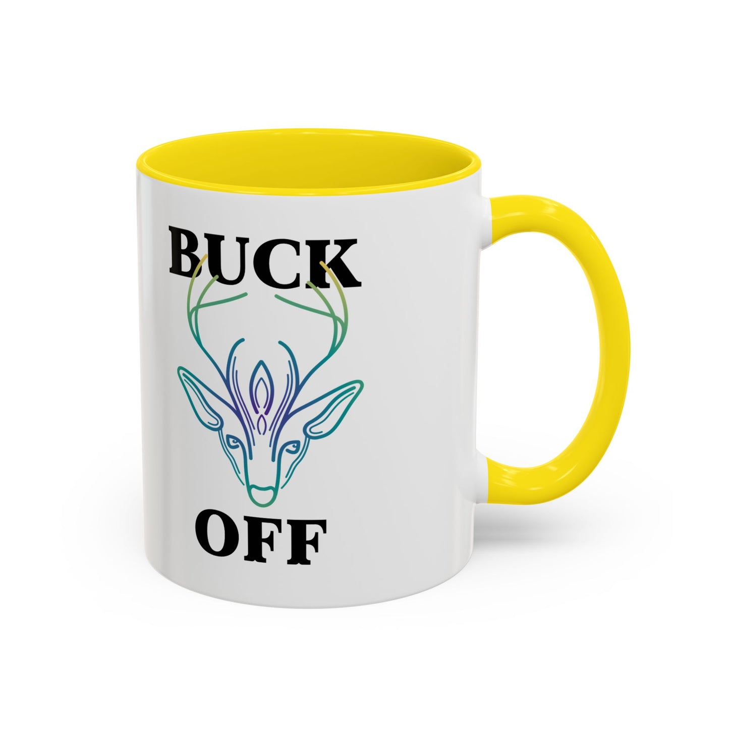 Mug - Buck Off Deer Cute Fall Coffee Mug Autumn Sarcastic Office Mug Gift Idea 11oz 15oz