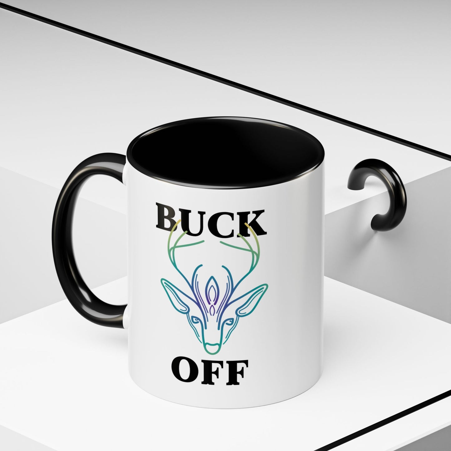 Mug - Buck Off Deer Cute Fall Coffee Mug Autumn Sarcastic Office Mug Gift Idea 11oz 15oz