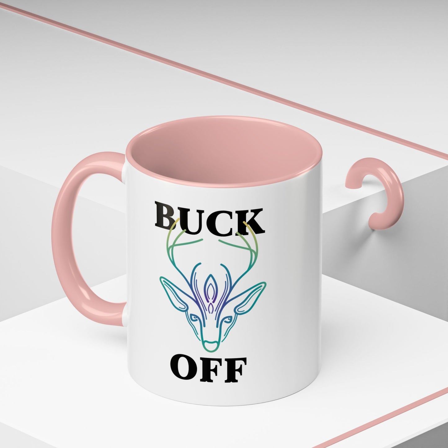 Mug - Buck Off Deer Cute Fall Coffee Mug Autumn Sarcastic Office Mug Gift Idea 11oz 15oz