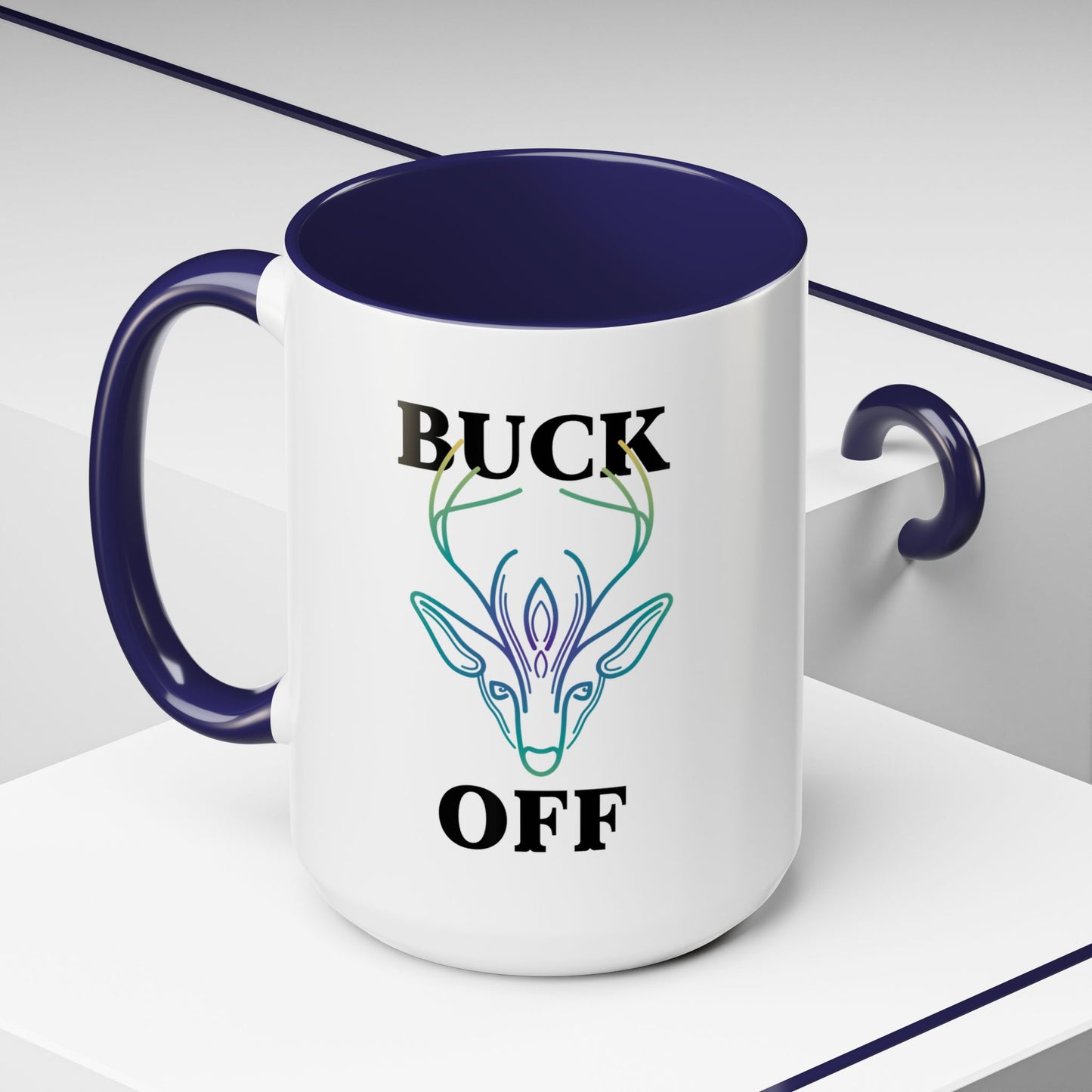 Mug - Buck Off Deer Cute Fall Coffee Mug Autumn Sarcastic Office Mug Gift Idea 11oz 15oz