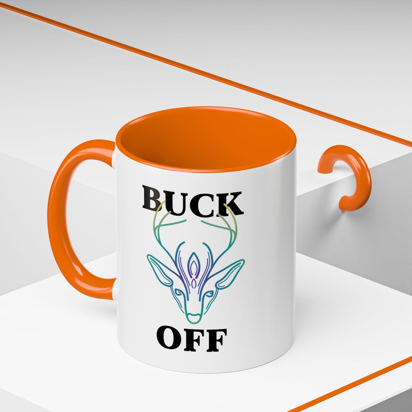 Mug - Buck Off Deer Cute Fall Coffee Mug Autumn Sarcastic Office Mug Gift Idea 11oz 15oz