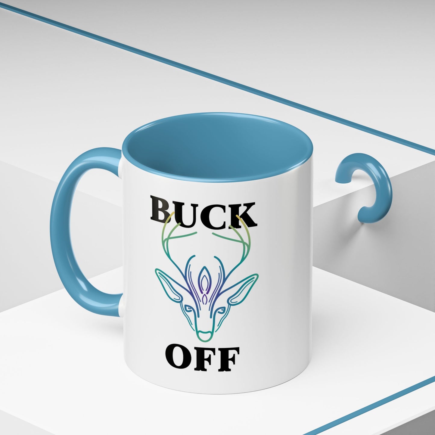 Mug - Buck Off Deer Cute Fall Coffee Mug Autumn Sarcastic Office Mug Gift Idea 11oz 15oz
