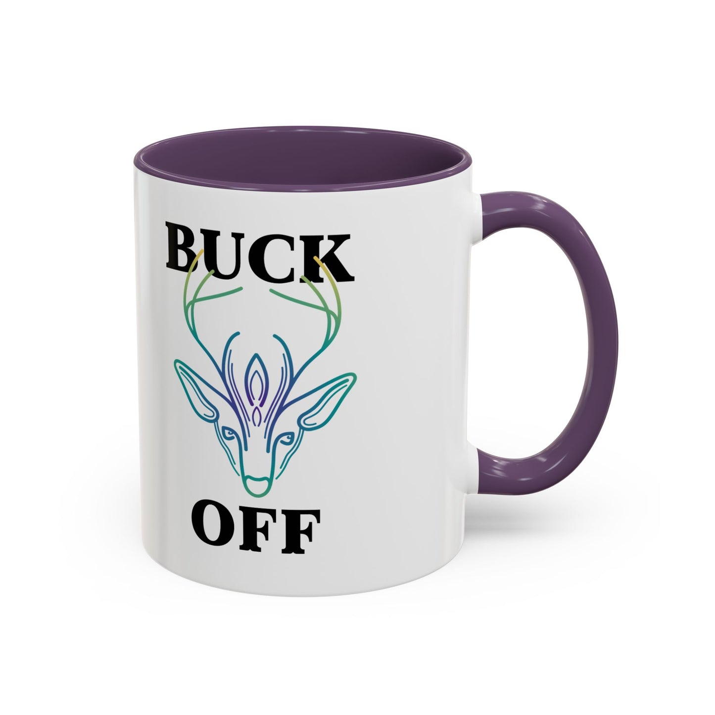 Mug - Buck Off Deer Cute Fall Coffee Mug Autumn Sarcastic Office Mug Gift Idea 11oz 15oz