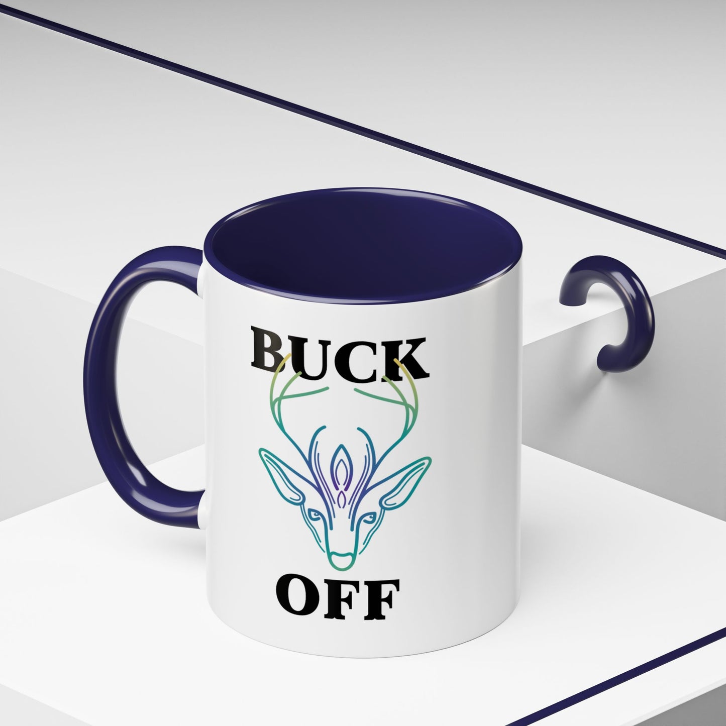 Mug - Buck Off Deer Cute Fall Coffee Mug Autumn Sarcastic Office Mug Gift Idea 11oz 15oz