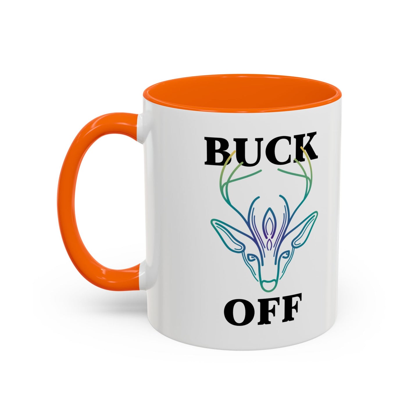 Mug - Buck Off Deer Cute Fall Coffee Mug Autumn Sarcastic Office Mug Gift Idea 11oz 15oz
