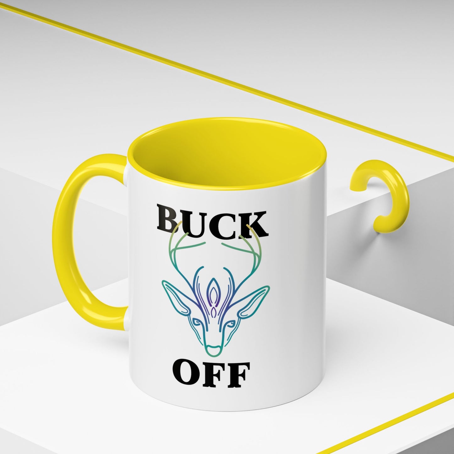 Mug - Buck Off Deer Cute Fall Coffee Mug Autumn Sarcastic Office Mug Gift Idea 11oz 15oz