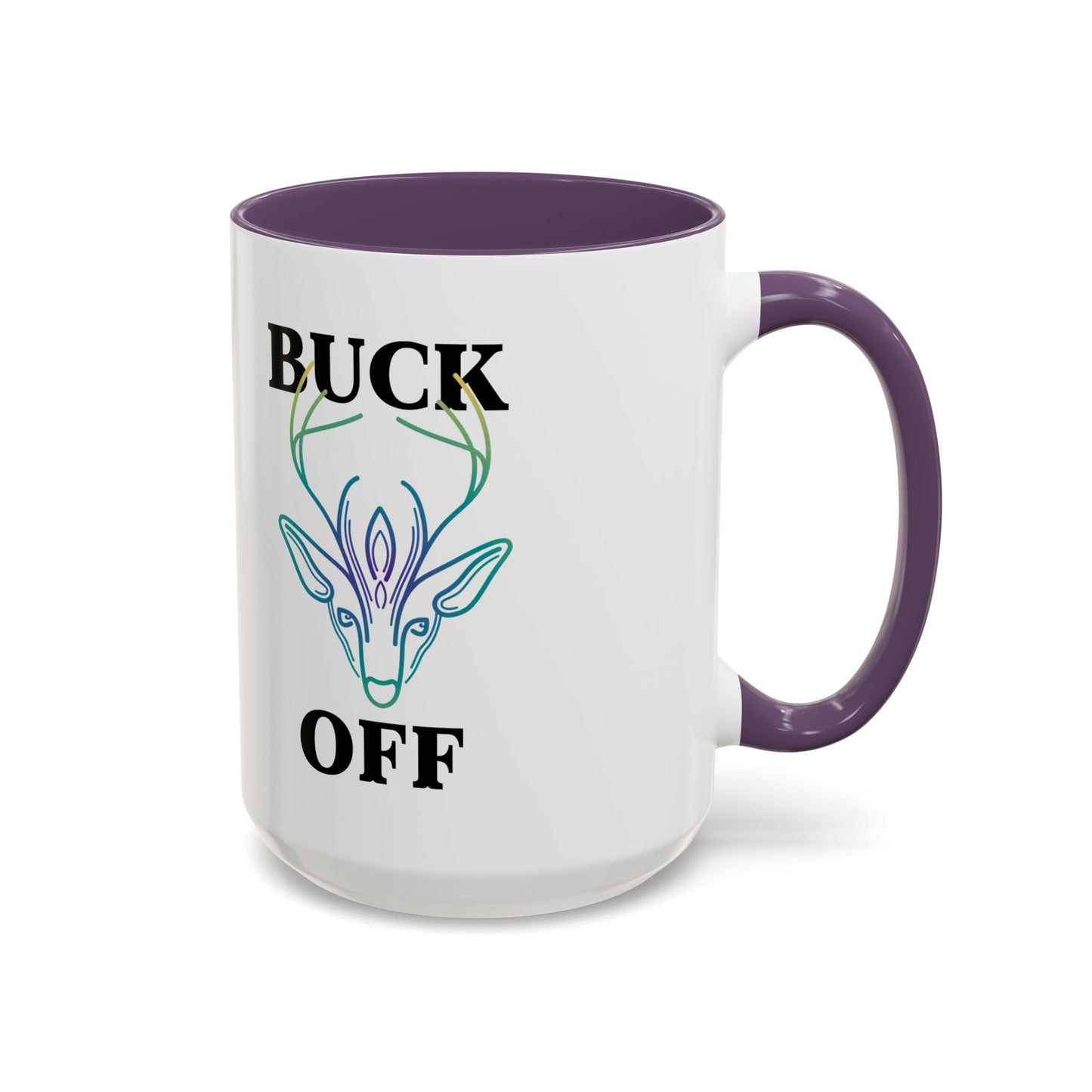 Mug - Buck Off Deer Cute Fall Coffee Mug Autumn Sarcastic Office Mug Gift Idea 11oz 15oz