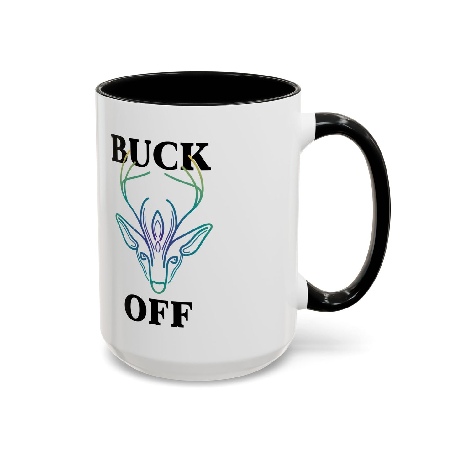 Mug - Buck Off Deer Cute Fall Coffee Mug Autumn Sarcastic Office Mug Gift Idea 11oz 15oz