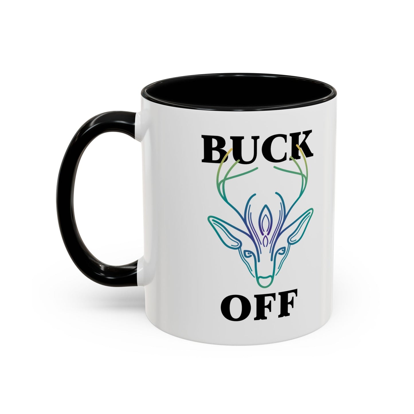 Mug - Buck Off Deer Cute Fall Coffee Mug Autumn Sarcastic Office Mug Gift Idea 11oz 15oz