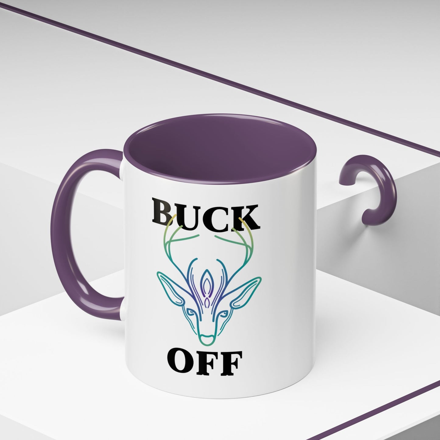 Mug - Buck Off Deer Cute Fall Coffee Mug Autumn Sarcastic Office Mug Gift Idea 11oz 15oz